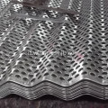Piastre corrugate in metallo perforato